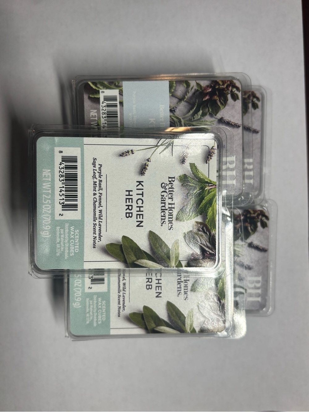 Better Homes & Gardens Kitchen Herb Wax Melts - Green Label